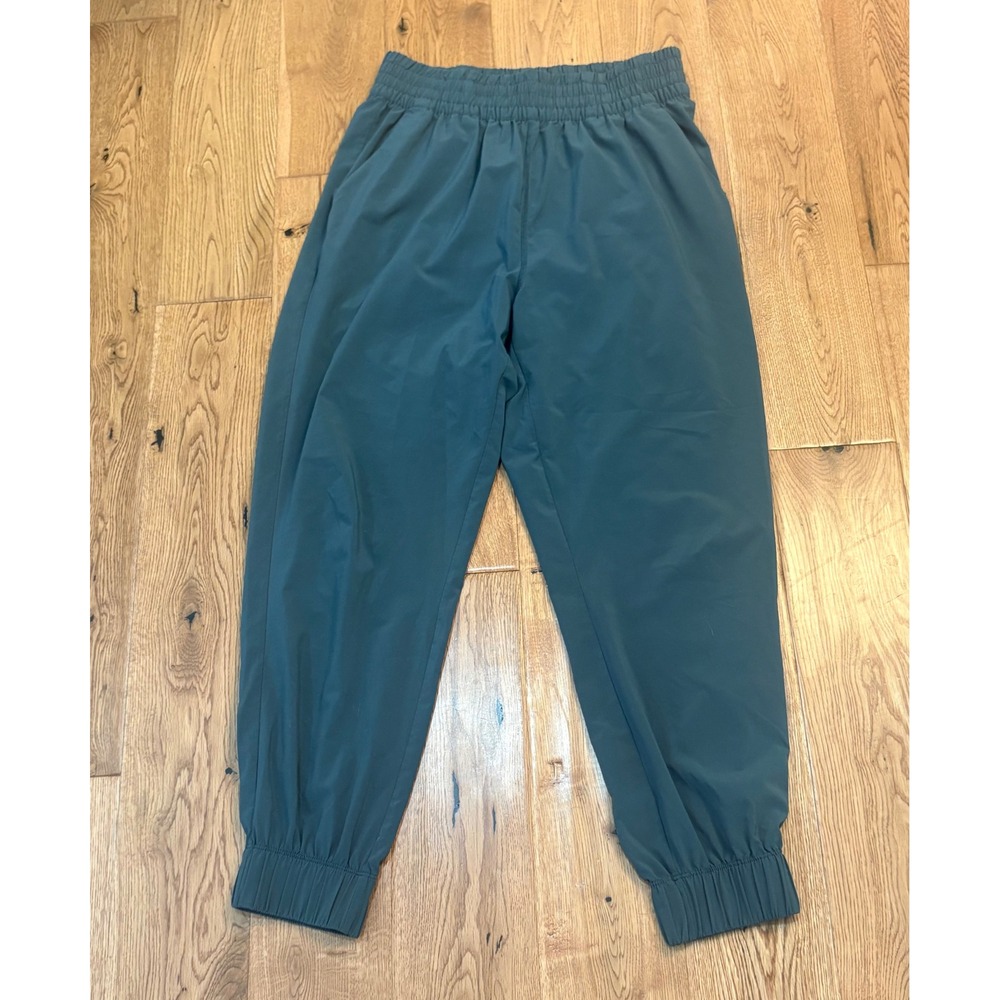 Vuori Miles Jogger Medium Dark Teal Green Elastic Waist VW493 Activewear Pants